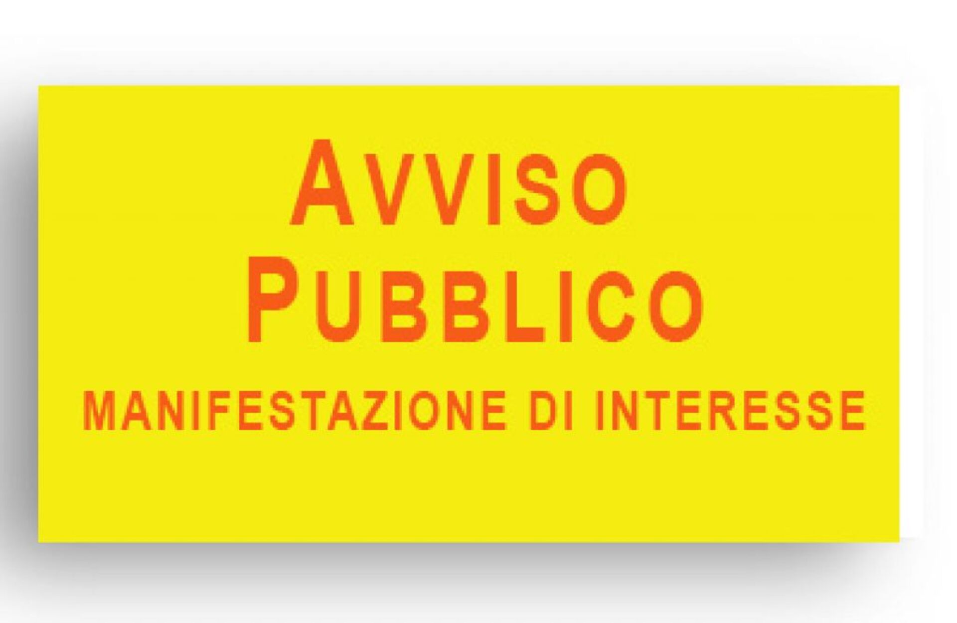 Avviso Pubblico