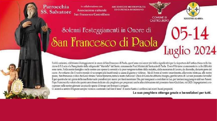 Festeggiamenti San Francesco di Paola